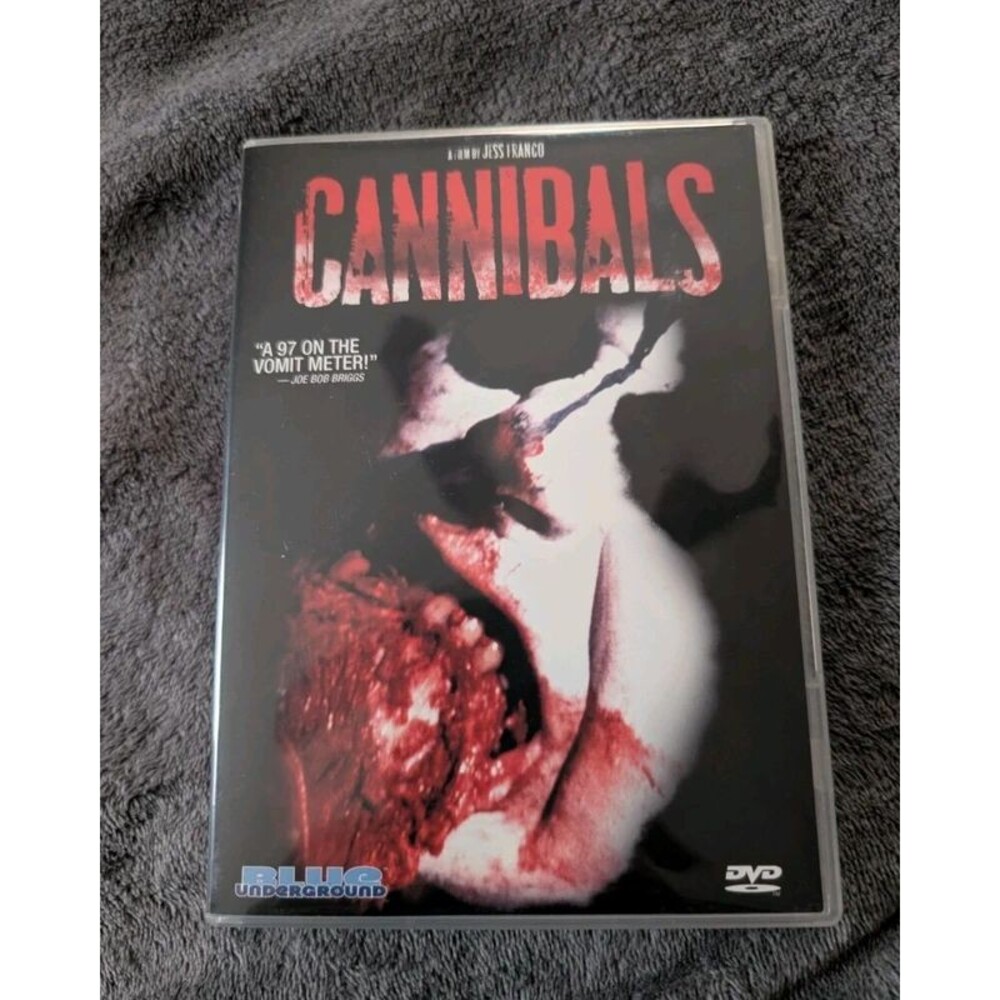 Cannibals DVD blue underground jess Franco